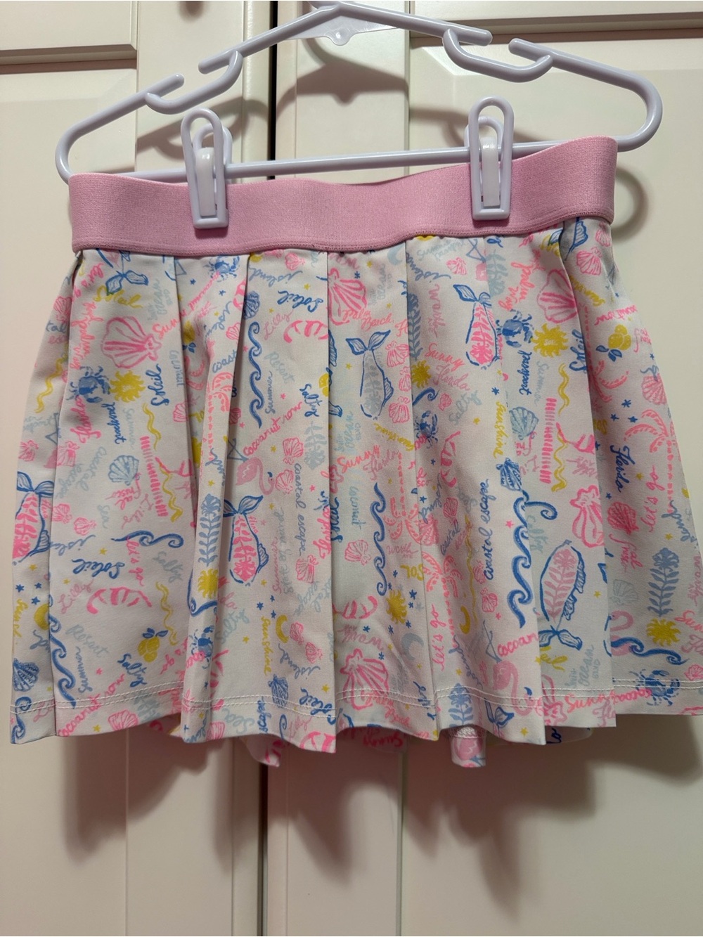 Lilly Pulitzer Pink Waistband Skirt
